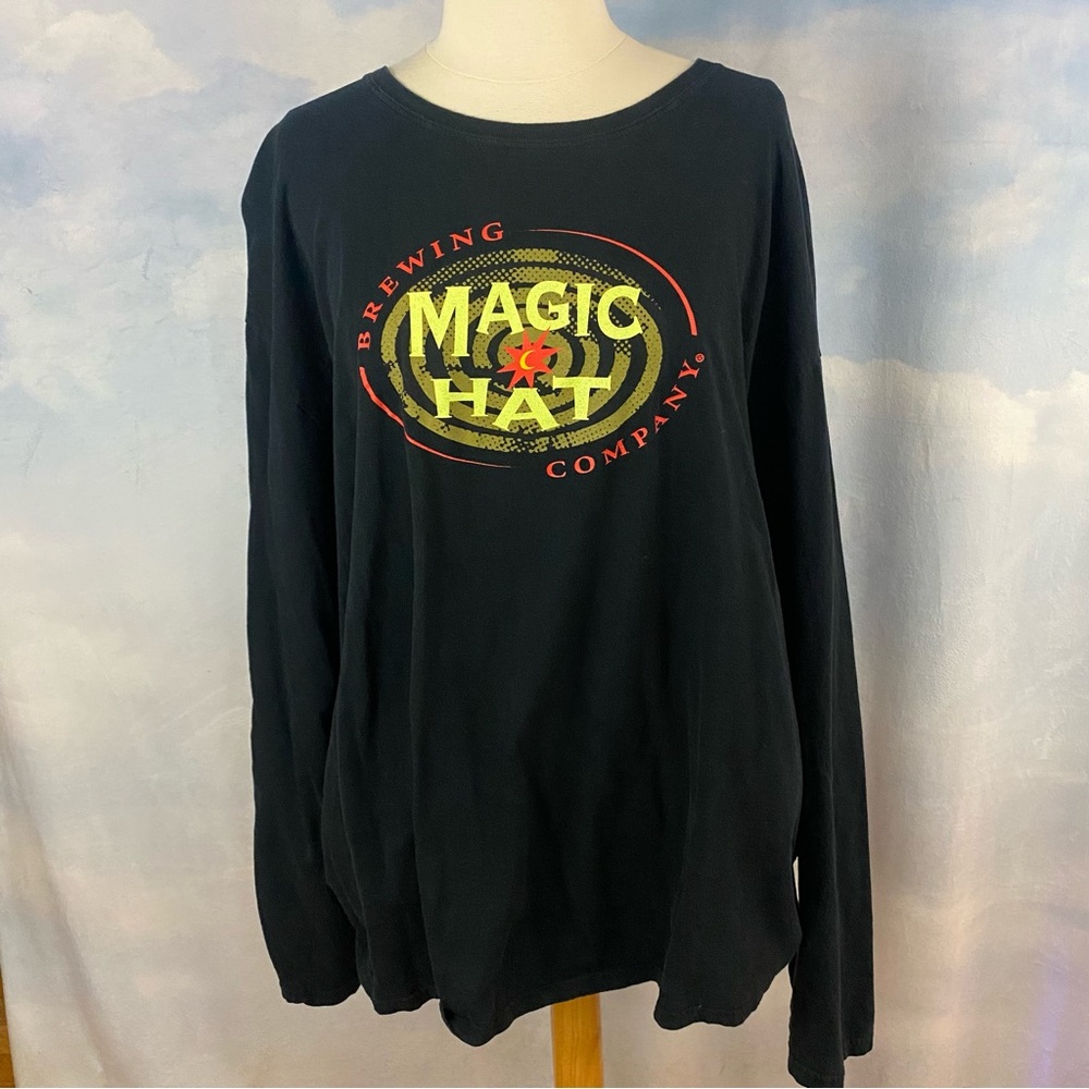 Magic Hat Brewing Black Hat Cotton Shirt Size 3XL